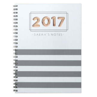 Cuaderno de 2017 globos