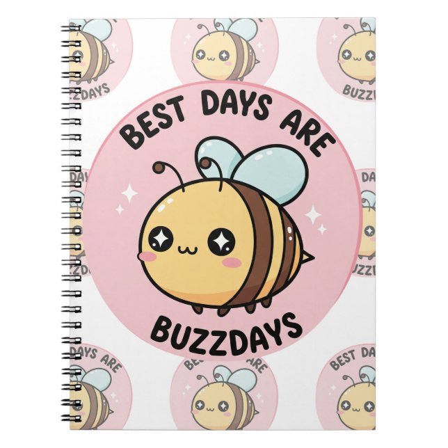 Cuaderno de Abeja Adorable – Diario de Abejorro Ka (Frente)