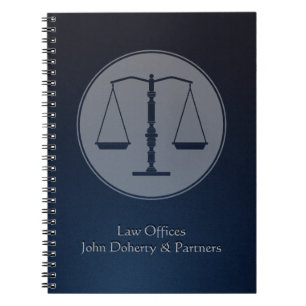 Cuaderno de abogados personalizable - Escalas de j