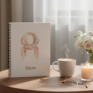 Cuaderno de Acuarela Abstracta para Mamá