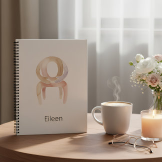 Cuaderno de Acuarela Abstracta para Mamá