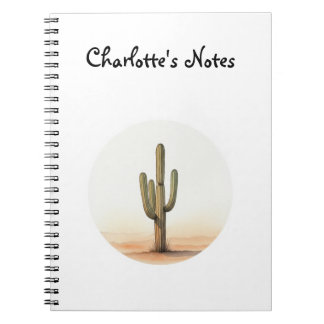 Cuaderno de acuarela de Cactus