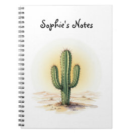Cuaderno de acuarela de Cactus