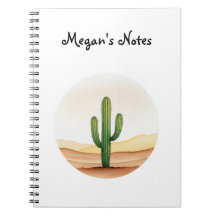 Cuaderno de acuarela de Cactus