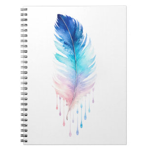Cuaderno de acuarela de pluma Ombre Azul