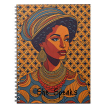 Cuaderno de Afro Lady de época