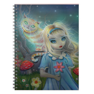 Cuaderno de Alicia en el País de las Maravillas