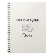 Cuaderno de amante de libros solo un capítulo más