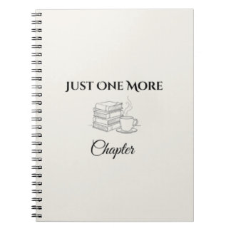 Cuaderno de amante de libros solo un capítulo más