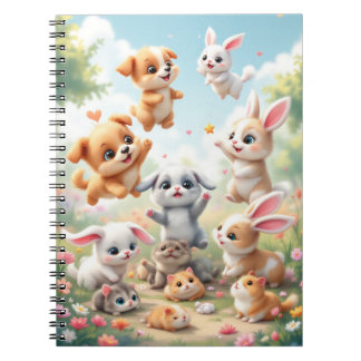 Cuaderno de amigos animales adorables