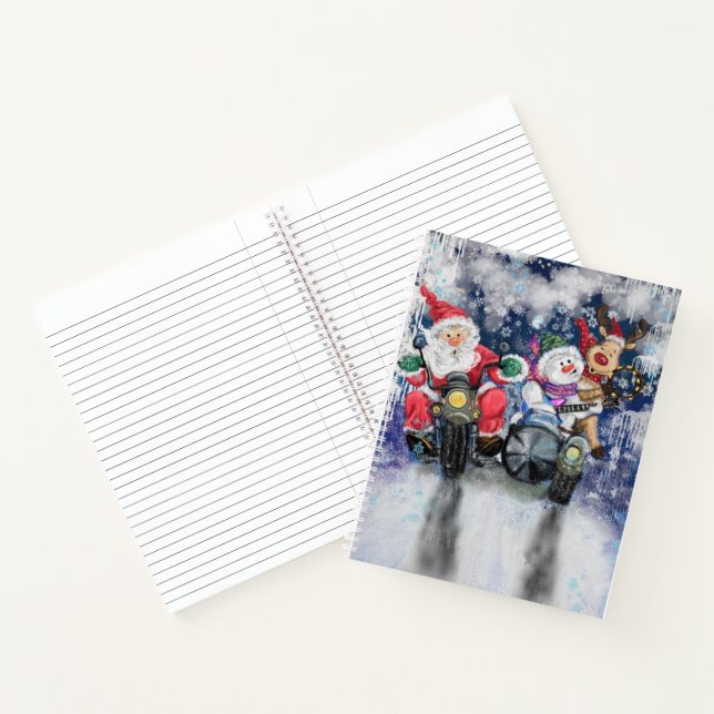 Cuaderno de amigos de Navidad feliz (Interior)