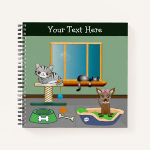 Cuaderno de Amigos Peludos - Regalo Adorable para