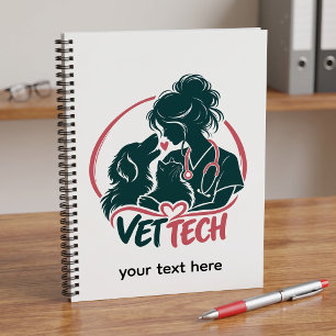 Cuaderno de amor de técnico veterinario