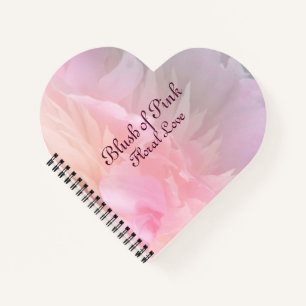 Cuaderno de Amor Floral Rosa Tímido