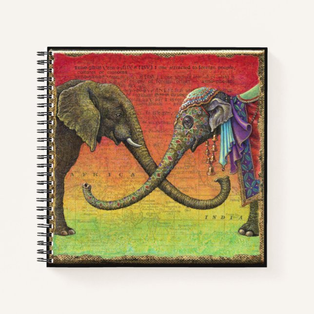 Cuaderno de amor para elefantes: Xenófilo (Anverso)