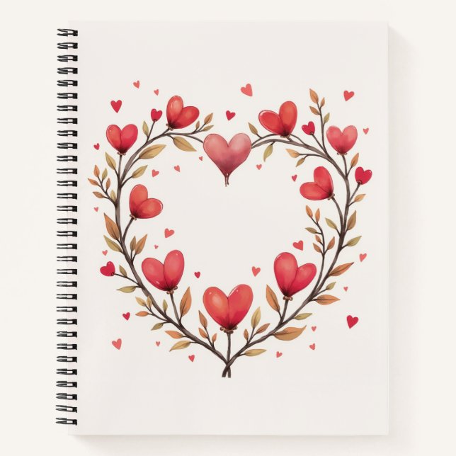 Cuaderno de amor y corazón (Anverso)