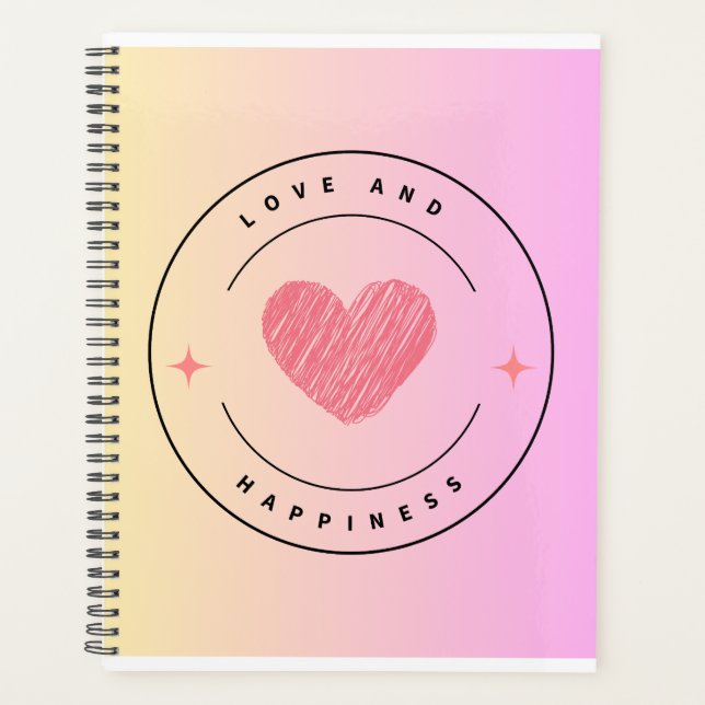 Cuaderno de Amor y Felicidad (Anverso)