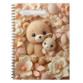 Cuaderno de Animales Bebés Adorables