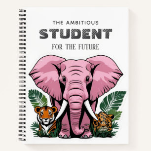 Cuaderno de animales de safari personalizados STIK