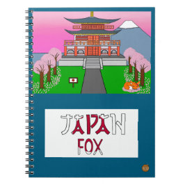 Cuaderno de Animales del Mundo Japón Zorro