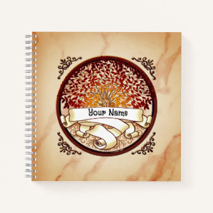 Cuaderno de apellido del árbol genealógico