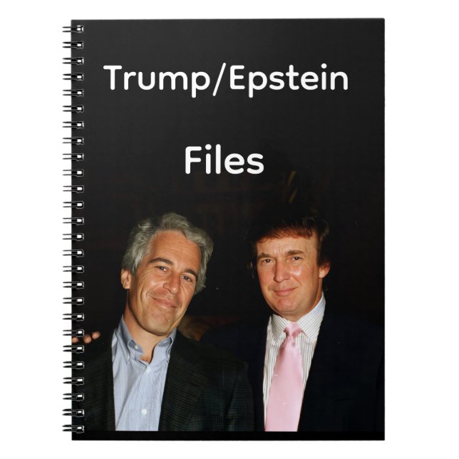 Cuaderno de archivos de Trump/Epstein (Frente)