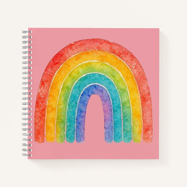 Cuaderno de arcoiris. (Anverso)
