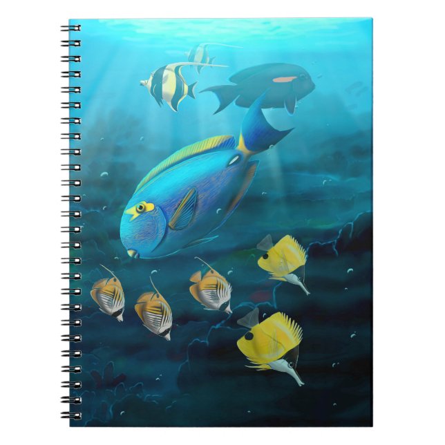 Cuaderno de arrecife de coral (Frente)