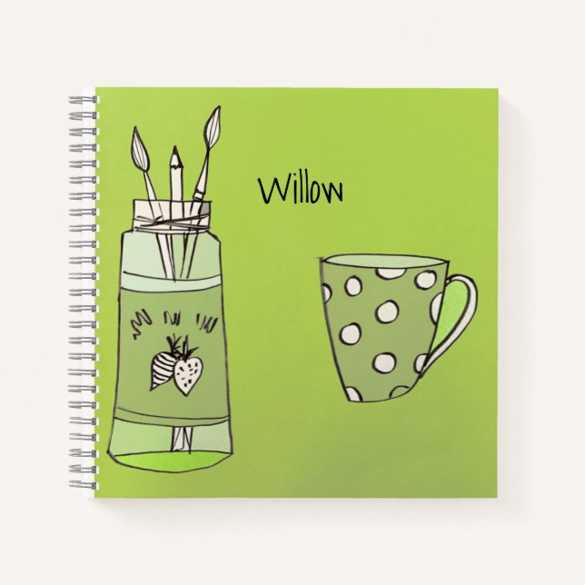 Cuaderno de Arte 3 Personalizable (Anverso)