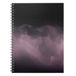 Cuaderno de Arte Abstracto de Humo Púrpura Suave