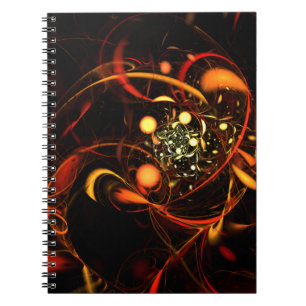Cuaderno de arte abstracto de latido