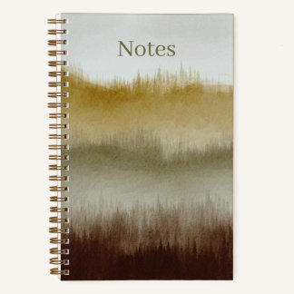 Cuaderno de arte acuarela | 5.5 x 8.5 | Marron