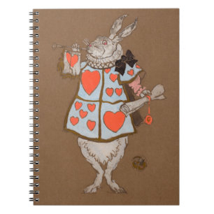 Cuaderno de arte Alicia de Conejo Blanco - Whimsic