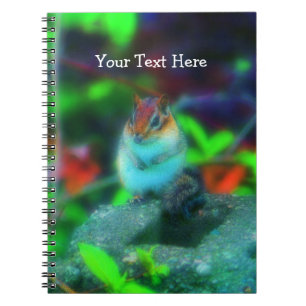 Cuaderno de arte Chubby Chipmunk Nature Fantasy
