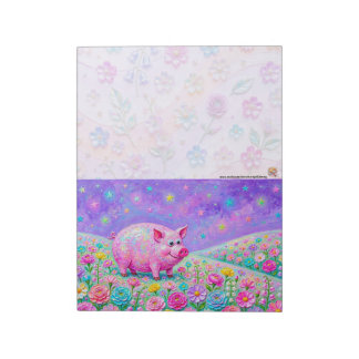 Cuaderno de arte con pigmento de pintura acrílica