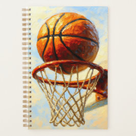 Cuaderno de Arte de Baloncesto - Diario de Diseño 