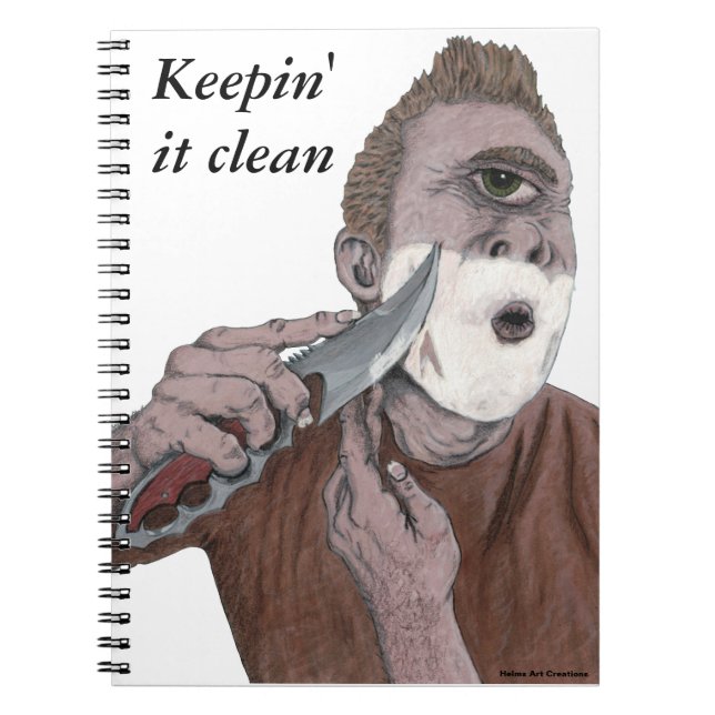 Cuaderno de arte de Cyclops griegos (Frente)