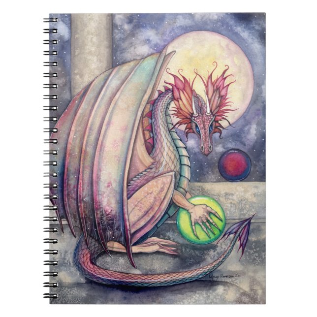 Cuaderno de Arte de Dragón de Fantasía (Frente)