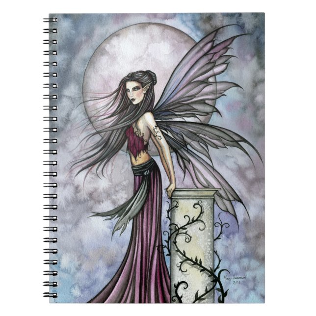 Cuaderno de arte de fantasía de la hada de la tran (Frente)