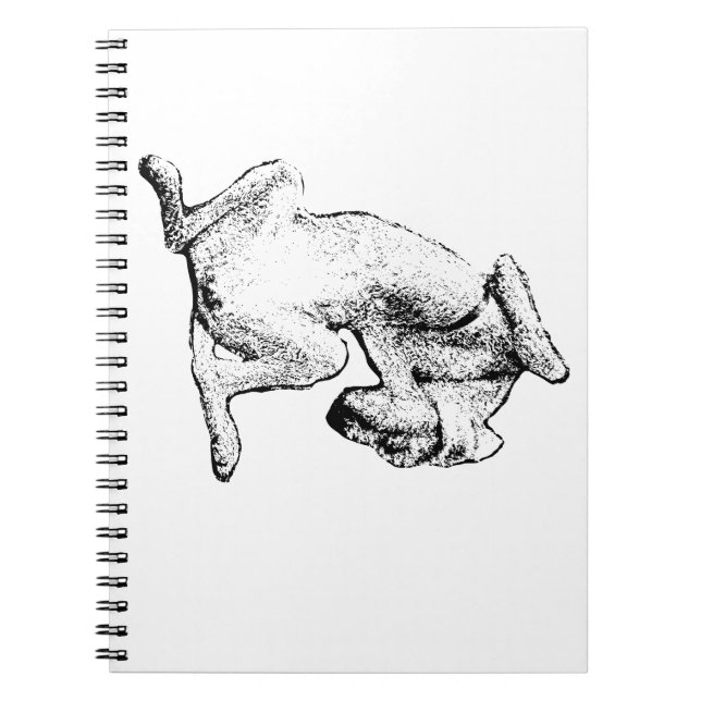 Cuaderno de arte de línea de perro – Inspiración i (Frente)