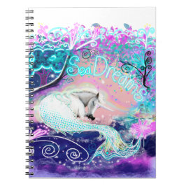 Cuaderno de arte de Sea Dreams Unicorn