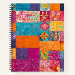 Cuaderno de arte en espiral de dibujos animados co