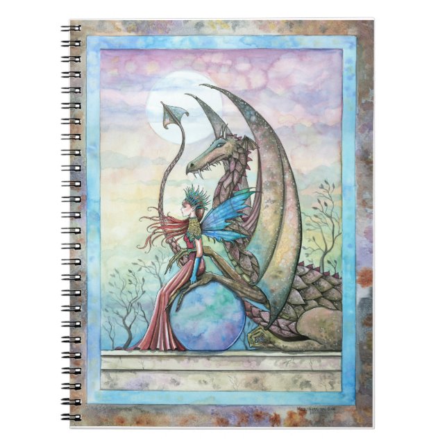 Cuaderno de Arte Fantástico de Hadas y Dragones (Frente)