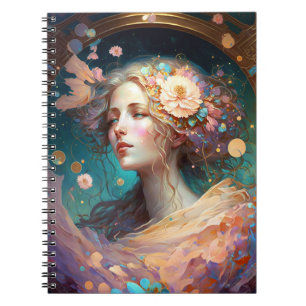 Cuaderno de arte fantástico para diosas