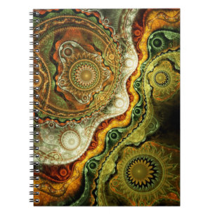 Cuaderno de arte fractal: otoño