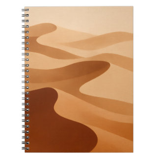 Cuaderno de Arte Neutral Sahara Dunes