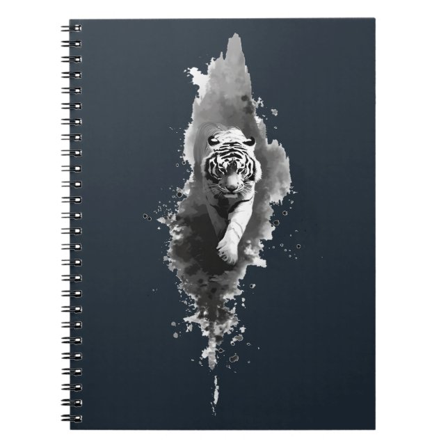 Cuaderno de Arte Oscuro de Tinta de Tigre (Frente)