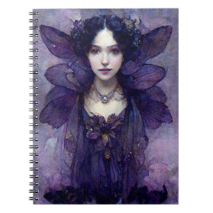 Cuaderno de arte Purple Gothic Fantasy
