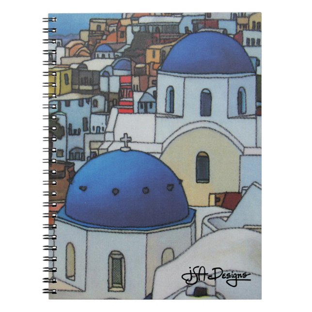Cuaderno de arte textil Grecia (Frente)