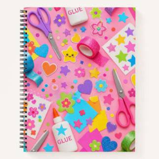 Cuaderno de arte y manualidades para niños colorid